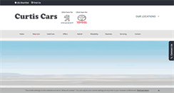 Desktop Screenshot of curtiscars.co.uk